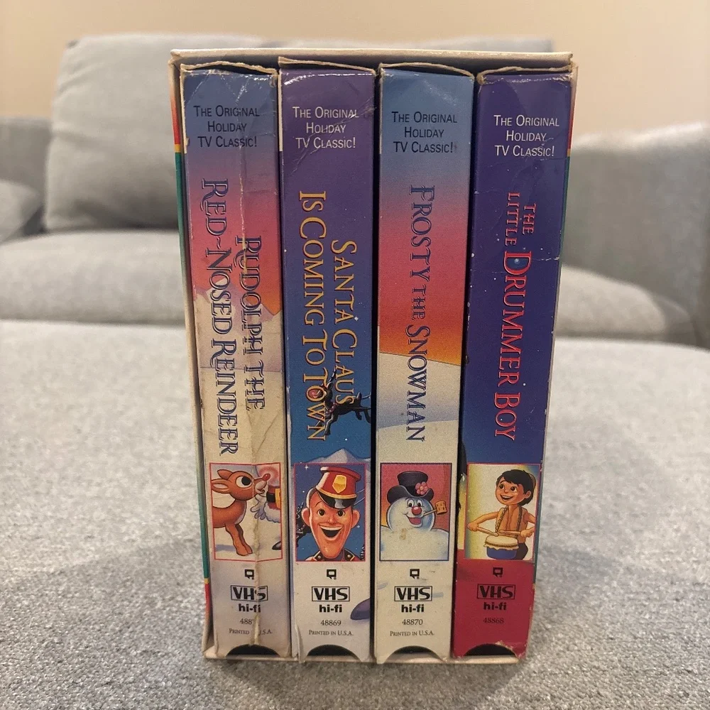 VHS Golden Books Christmas Classic 4 in Set
